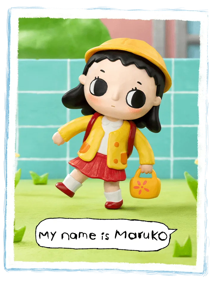 Nyota × Maruko-chan Plush｜Heartwarming Collab｜POP MART